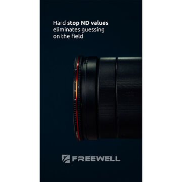 Freewell 77mm Variable ND Filtre (6-9 Stop)