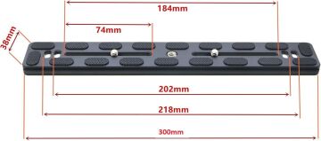 OEM PU-300  30cm Arca Swiss Uyumlu Hızlı Çıkarma Plakası