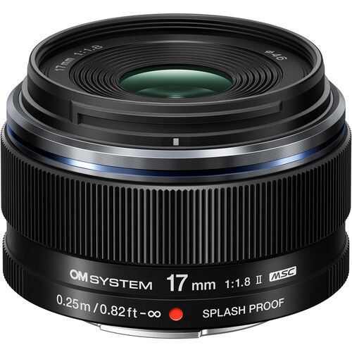 OM SYSTEM M.Zuiko Digital 17mm f/1.8 II Lens
