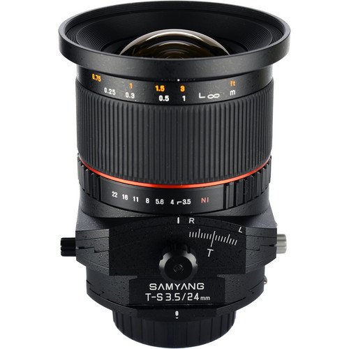 Samyang 24mm f/3.5 ED AS UMC Tilt-Shift Lens (Canon EF)