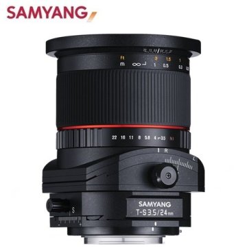 Samyang 24mm f/3.5 ED AS UMC Tilt-Shift Lens (Canon EF)