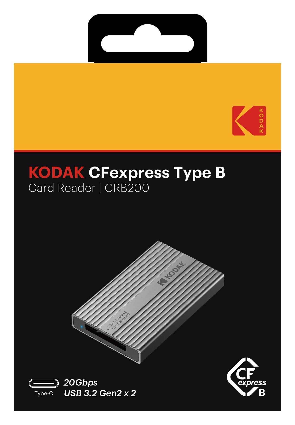 Kodak CF Express Type B Kart Okuyucu (20Gbps) CRB200 Fiyatı ve