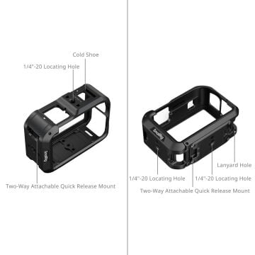 SmallRig 5887 DJI Osmo Action 6 (Gelişmiş Sürüm) için Kafes