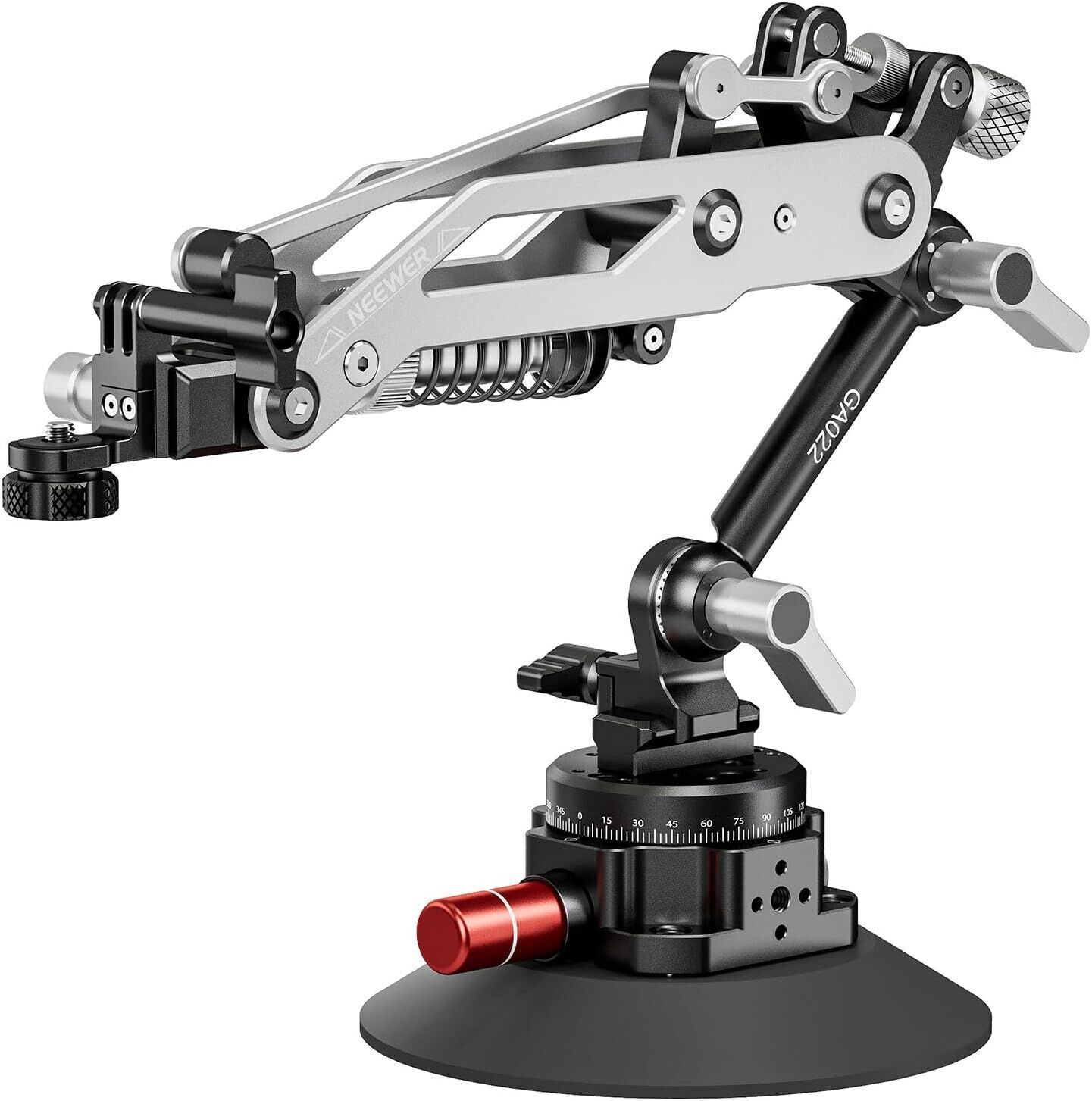 NEEWER GA022 Esnek Hidrolik Boom Kolu Vantuzu (GoPro Hero, DJI Osmo Pocket 3, Insta360 Uyumlu)