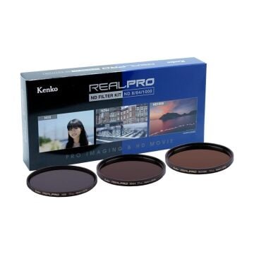 58 mm Real Pro ND Filtre Seti (ND8, ND64, ND1000)