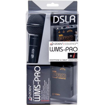 Azden WMS-PRO+i VHF Wireless Yaka ve El Mikrofonu