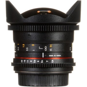 Samyang 12mm T3.1 ED AS NCS Balıkgözü Lens (Canon EF)