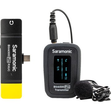 Saramonic Blink500 PRO B5 Kablosuz Yaka Mikrofonu (Android)