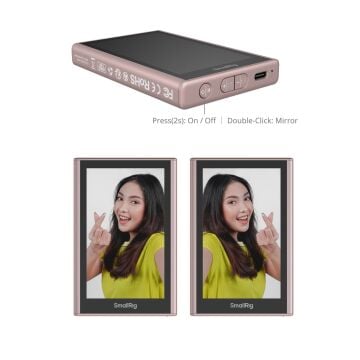 SmallRig 5746 Kablosuz Ekran Yansıtma Adaptörü (Selfie Kiti)