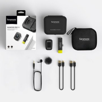 Saramonic Blink500 PRO B5 Kablosuz Yaka Mikrofonu (Android)