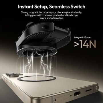 Ulanzi MA39 MagLock Mini Vakumlu Manyetik Telefon Tutucu - S002