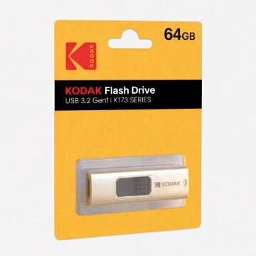 Kodak 64GB 3.0 Kaydırmalı USB Bellek (K173)