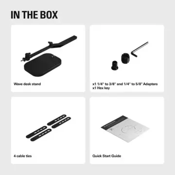 ELGATO 10AAU9901 WAVE DESK STAND