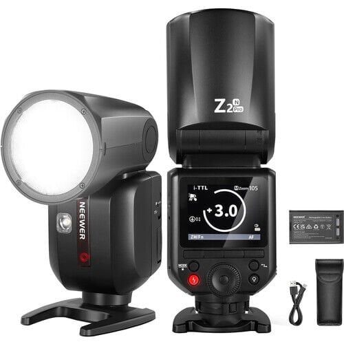 Neewer Z2 PRO-F TTL Yuvarlak Kafa Flaş (Fujifilm)
