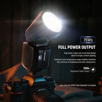 Neewer Z2 PRO-F TTL Yuvarlak Kafa Flaş (Fujifilm)