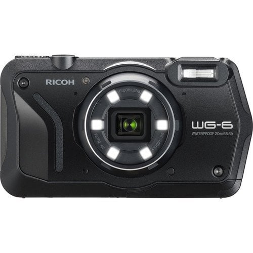 Ricoh WG-6 Sualtı Fotoğraf Makinesi (Black)