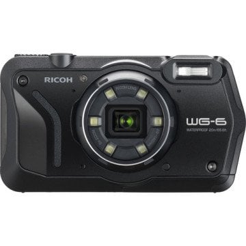 Ricoh WG-6 Sualtı Fotoğraf Makinesi (Black)