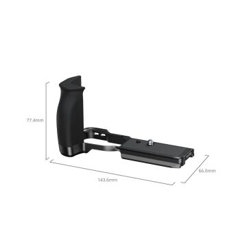 SmallRig 5466 Nikon ZR  için Silikon Saplı  L Şekilli Montaj Plakası