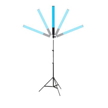 Gdx TB-40 RGB  Led Tüp Işık 2'li Set