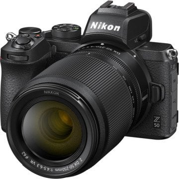 Nikon Z50 + 16-50mm VR Lens + 50-250mm VR Lens