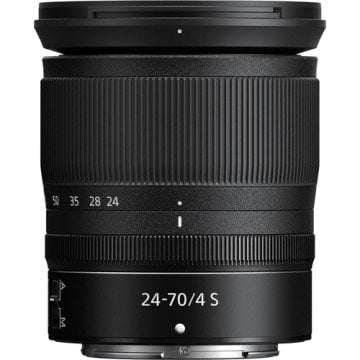 Nikon Z 24-70mm f/4 S Lens (5833 TL Geri Ödeme)