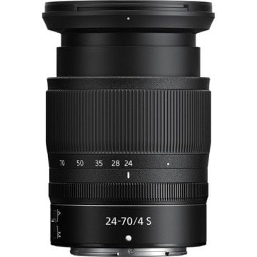 Nikon Z 24-70mm f/4 S Lens (6700 TL Geri Ödeme)