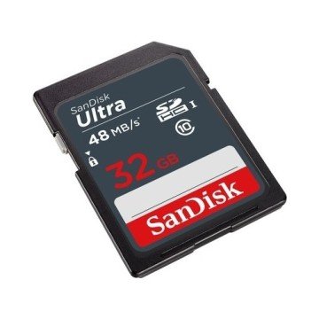Sandisk 32GB Ultra SDHC 48MB/s Class 10 UHS-I Hafıza Kartı