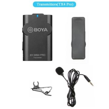 Boya BY-WM4 Pro TX Kablosuz Mikrofon Vericisi