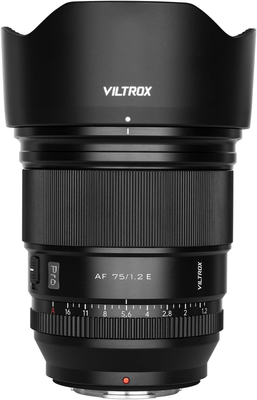 Viltrox AF 75MM F1.2 Pro STM Lens Sony E Mount APSC