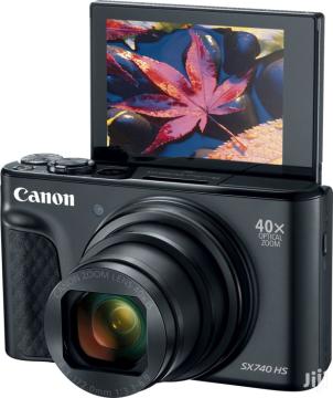 Canon PowerShot SX740 HS Fotoğraf Makinesi Light Edition (Black)