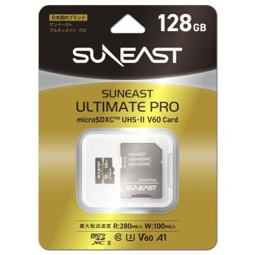 SUNEAST ULTIMATE PRO microSDXC UHS-II V60 Series 128 GB