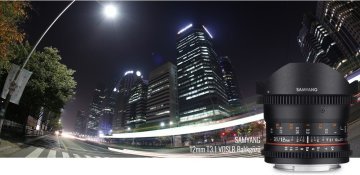 Samyang 12mm T3.1 ED AS NCS Balıkgözü Lens (Sony E)