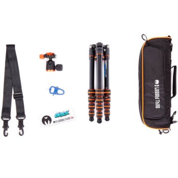 3 Legged Thing Punks Corey 2.0 Monopod Özellikli Tripod ve AirHed Neo 2 Kafa (Black)