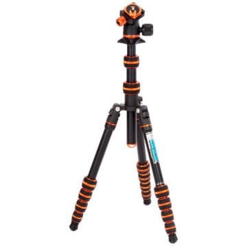 3 Legged Thing Punks Corey 2.0 Monopod Özellikli Tripod ve AirHed Neo 2 Kafa (Black)