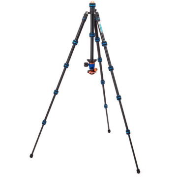 3 Legged Thing Punks Corey 2.0 Monopod Özellikli Tripod ve AirHed Neo 2 Kafa (Blue)