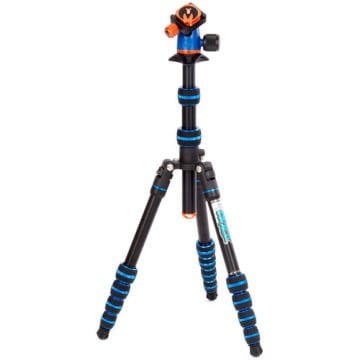 3 Legged Thing Punks Corey 2.0 Monopod Özellikli Tripod ve AirHed Neo 2 Kafa (Blue)