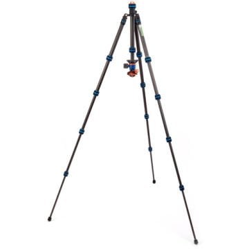 3 Legged Thing Punks Brian 2.0 Carbon Fiber Monopod Özellikli Tripod ve AirHed Neo 2 Kafa (Blue)