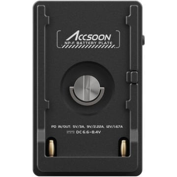 Accsoon PowerCage Pro II for the 12.9'' iPad Pro + Accsoon ACC04 NP-F Battery Adapter