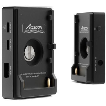 Accsoon PowerCage Pro II for the 12.9'' iPad Pro + Accsoon ACC04 NP-F Battery Adapter