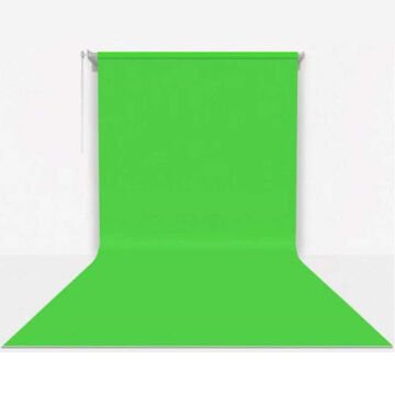 Gdx Sabit (Tavan & Duvar) Kağıt Sonsuz Stüdyo Fon Perde (Green/Yeşil) 2.70x11 Metre