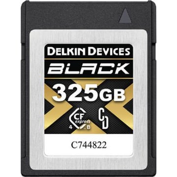 Delkin Devices 325GB BLACK 4.0 CFexpress Type B Hafıza Kartı