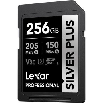 Lexar 256GB Professional SILVER PLUS UHS-I SDXC Hafıza Kartı