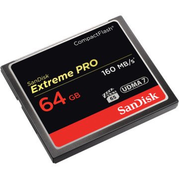 SanDisk 64GB Extreme Pro CompactFlash 160MB/sn Hafıza Kartı