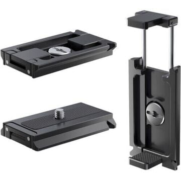 Freewell Arca-Type Compatible Quick Release Plate with Smartphone Holder