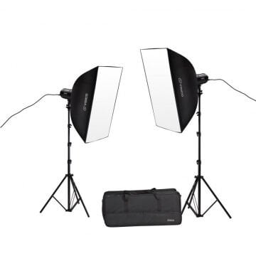 Visico LED-80T II 2’li Led Işık Seti (80W)