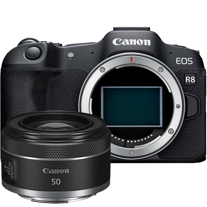 Canon EOS R8 Body + RF 50mm f/1.8 STM Lens Fiyatı ve Özellikleri