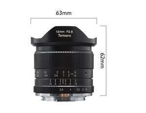 7artisans 12mm F2.8 Manual Focus Lens (Sony E-mount)
