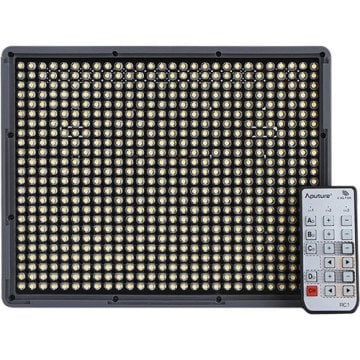Aputure Amaran HR672C Video Led Işık + Taşıma Çantası + 2 Adet F-970 Batarya