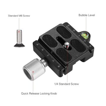 Andoer DC-50P Kamera Hızlı Bırakma Kelepçesi