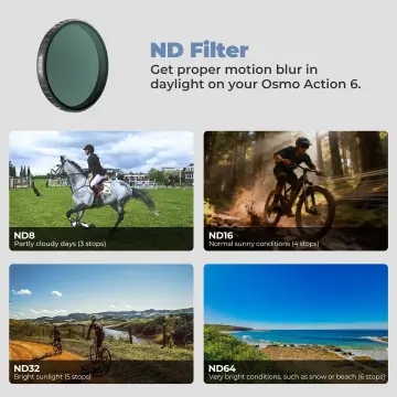 Freewell DJI Osmo Action 6 Filters Mega 12 Pack